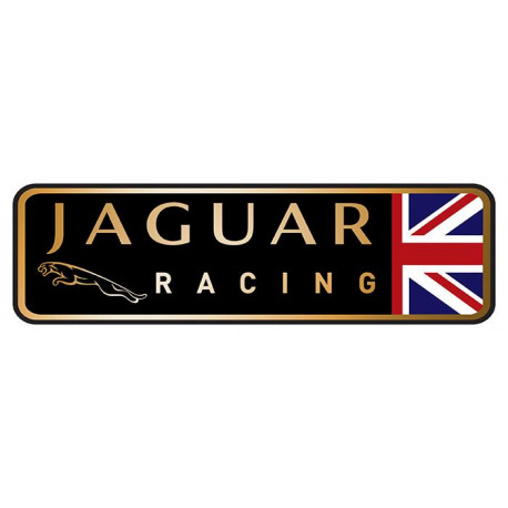 JAGUAR RACING Sticker droit vinyle laminé