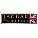 JAGUAR RACING Sticker droit vinyle laminé