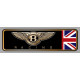 BENTLEY RACING Sticker droit vinyle laminé