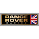 RANGE ROVER RACING Sticker droit vinyle laminé