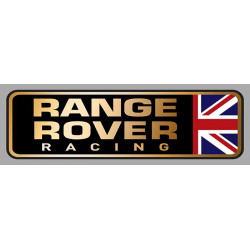 RANGE ROVER RACING right laminated decal