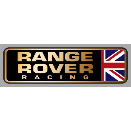 RANGE ROVER RACING right laminated decal