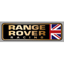 RANGE ROVER RACING Sticker droit vinyle laminé