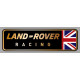 LAND ROVER RACING Sticker droit vinyle laminé