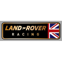 LAND ROVER RACING right laminated decal