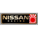 NISSAN RACING Sticker droit vinyle laminé