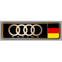 AUDI RACING Sticker droit vinyle laminé