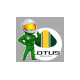 LOTUS PILOT RACING gauche Sticker vinyle laminé