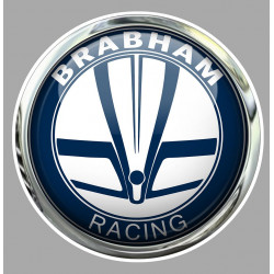 BRABHAM RACING TEAM Trompe-l.oeuil Sticker vinyle laminé