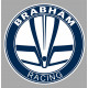 BRABHAM RACING TEAM Sticker vinyle laminé