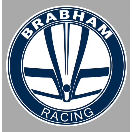 BRABHAM RACING TEAM Sticker vinyle laminé