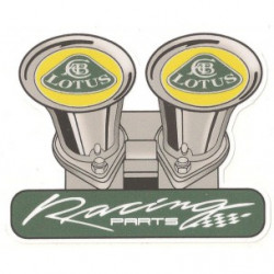 LOTUS RACING Sticker vinyle laminé