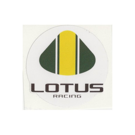 LOTUS Racing laminated decal