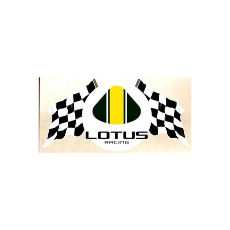 LOTUS Racing  Flags vSticker vinyle laminé