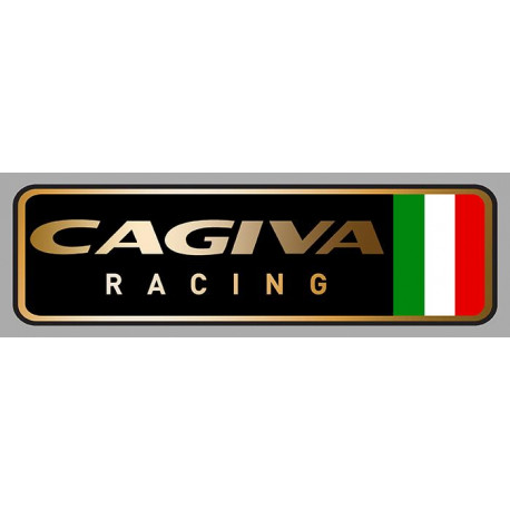 CAGIVA RACING Sticker droit vinyle laminé