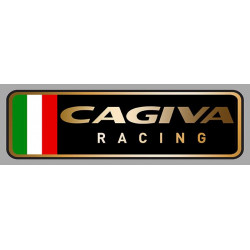 CAGIVA  RACING left laminated decal