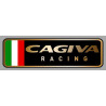 CAGIVA  RACING left laminated decal