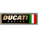 DUCATI RACING right laminated decal