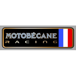 MOTOBECANE RACING right laminated decal