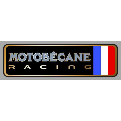 MOTOBECANE RACING right laminated decal