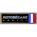 MOTOBECANE RACING right laminated decal