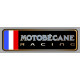 MOTOBECANE  RACING left laminated decal