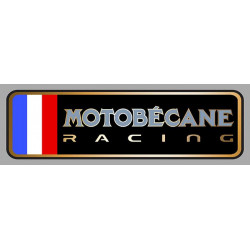 MOTOBECANE  RACING left laminated decal