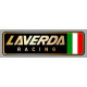 LAVERDA RACING Sticker droit vinyle laminé