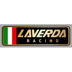 LAVERDA  RACING left laminated decal