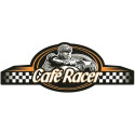 CAFE RACER bretagne  Sticker vinyle laminé