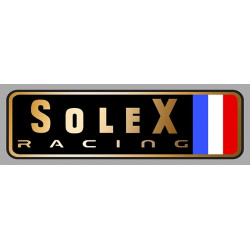 SOLEX RACING Sticker droit vinyle laminé