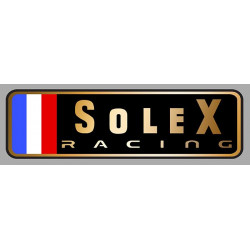 SOLEX RACING Sticker gauche vinyle laminé