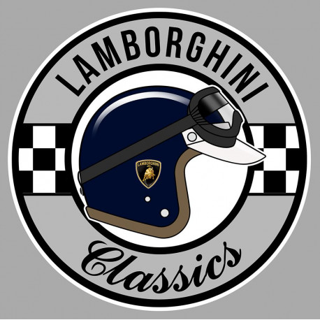 LAMBORGHINI CLASSICS Sticker vinyle laminé