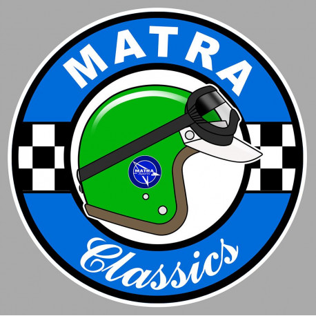 MATRA CLASSICS Sticker vinyle laminé