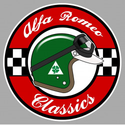 ALFA ROMEO CLASSICS Sticker vinyle laminé