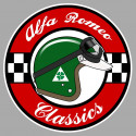 ALFA ROMEO CLASSICS Sticker vinyle laminé