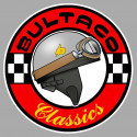 BULTACO CLASSICS  laminated decal