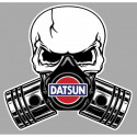 DATSUN Piston-Skull Sticker vinyle laminé