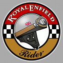 ROYAL ENFIELD Rider India laminated decal