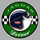 JAGUAR Driver laminated decal