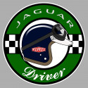 JAGUAR Driver Sticker vinyle laminé