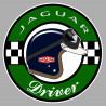 JAGUAR Driver Sticker vinyle laminé