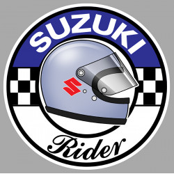 SUZUKI Rider laminated decal