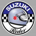 SUZUKI Rider laminated decal