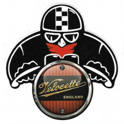 VELOCETTE  Sticker UV  120mm 