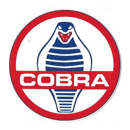 COBRA Sticker  3D UV  120mm 