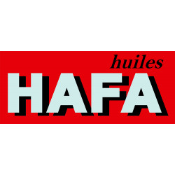 HAFA laminated vinyl decal