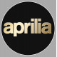 APRILIA laminated decal