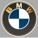 BMW Sticker vinyle laminé