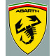 ABARTH  Sticker vinyle laminé